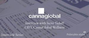 Read more about the article Steve Sadoff, CEO, CannaGlobal Wellness