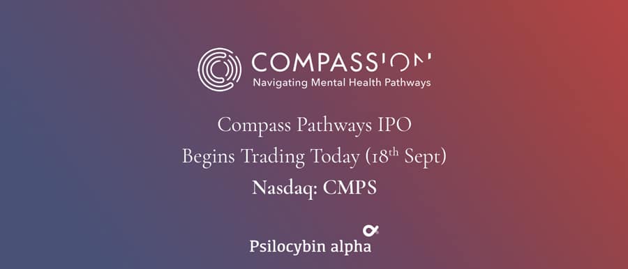 You are currently viewing Compass Pathways IPO to Begin Trading 18th September on Nasdaq: CMPS