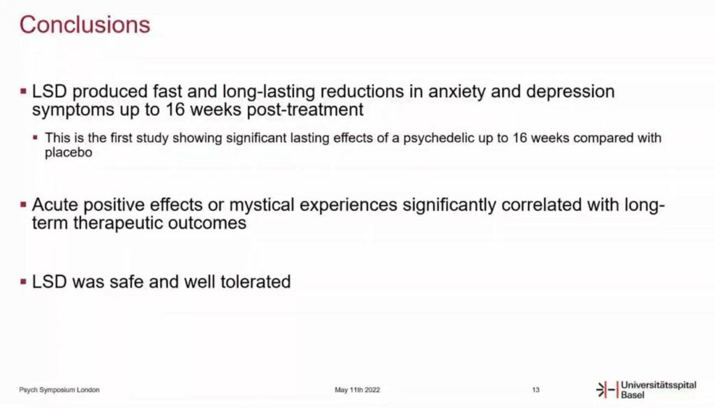 MindMed LSD for Anxiety Conclusions