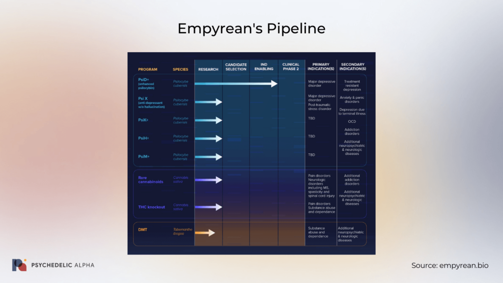 Empyrean Neuroscience Pipeline