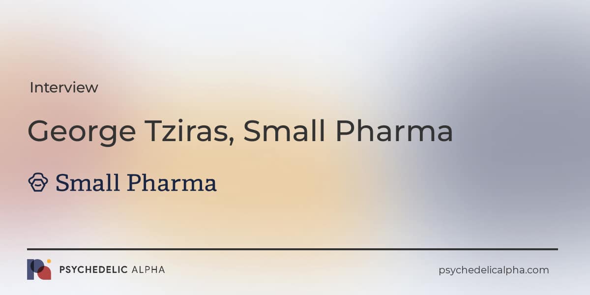 You are currently viewing Interview | George Tziras, Small Pharma