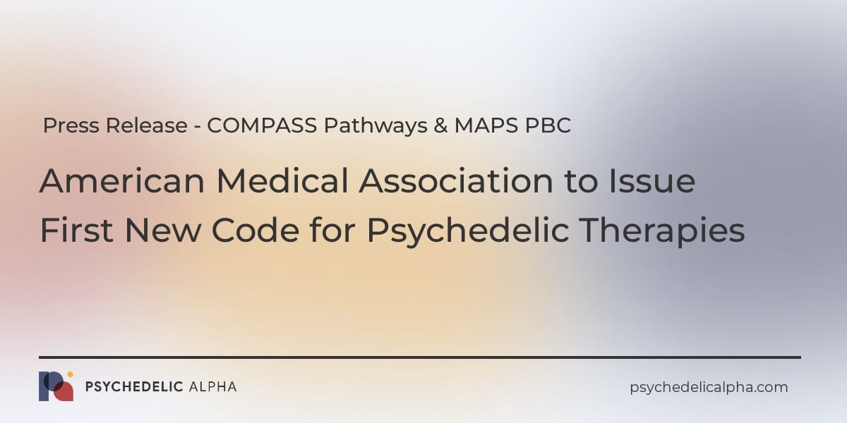 You are currently viewing American Medical Association to Issue First New Code for Psychedelic Therapies