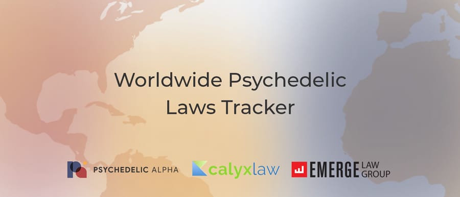 Worldwide Psychedelics Laws Tracker