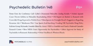 Read more about the article Psychedelic Bulletin #148 (Pα+)