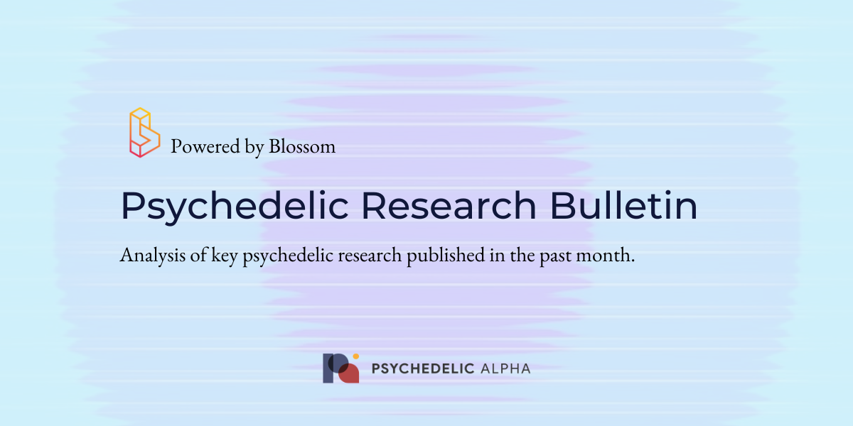 You are currently viewing Psychedelic Research Bulletin: September 2023