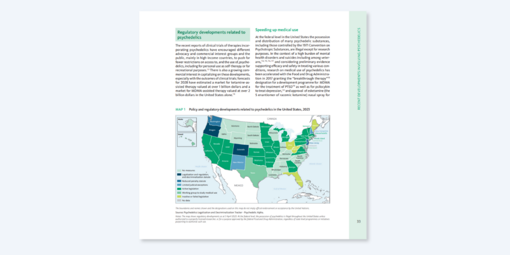 Psychedelics UN World Drug Report