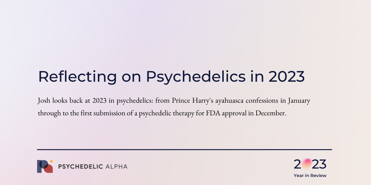 You are currently viewing Reflecting on Psychedelics in 2023