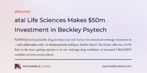Read more about the article atai Life Sciences Makes $50m Investment in Beckley Psytech