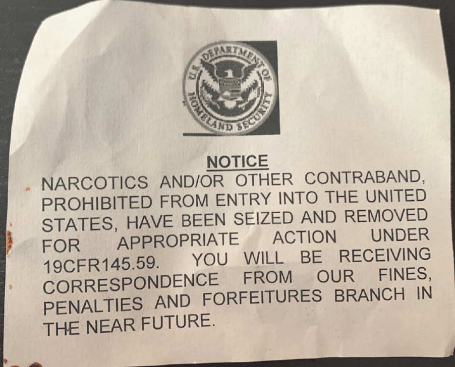 DHS Notice - CEC