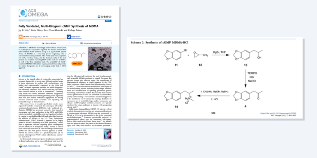 MDMA Synthesis - MAPS PBC