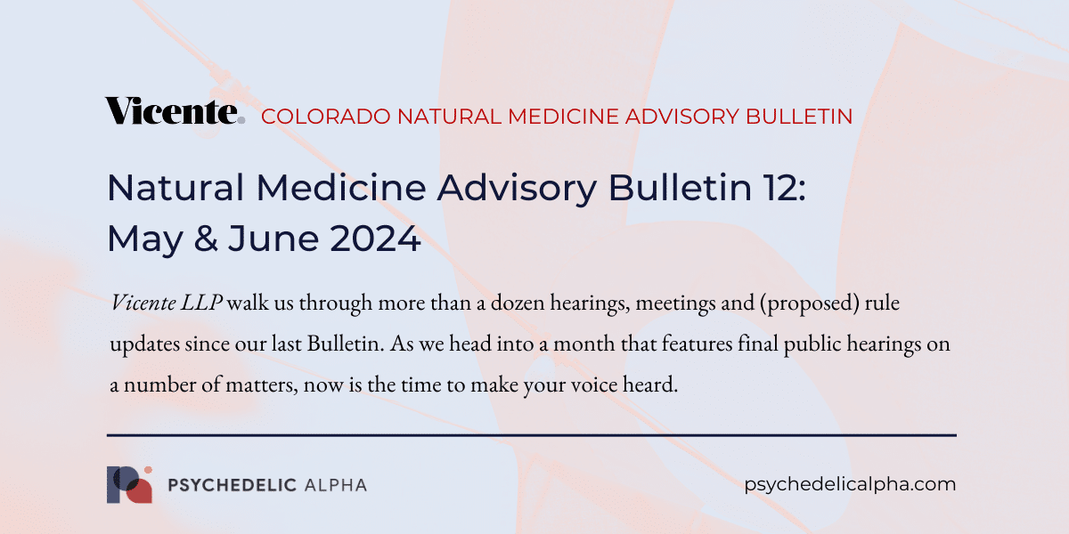 You are currently viewing Natural Medicine Advisory Bulletin 12: May and June 2024