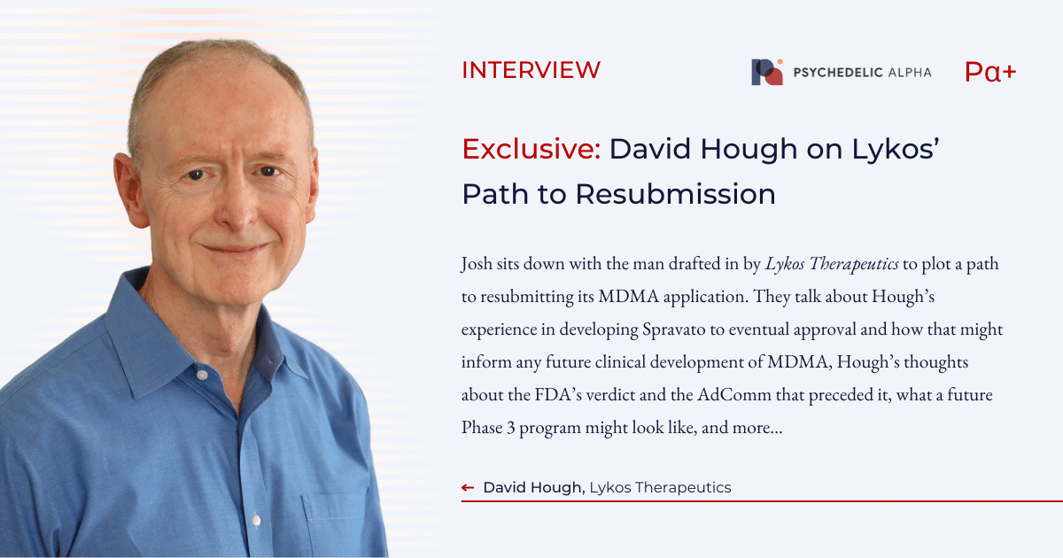 You are currently viewing Exclusive: David Hough on Lykos’ Path to Resubmission