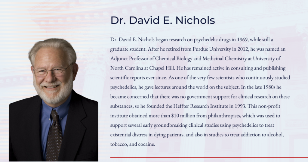 Dr. David E. Nichols