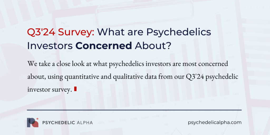 Concerned Psychedelic Investor Survey Q3 2024