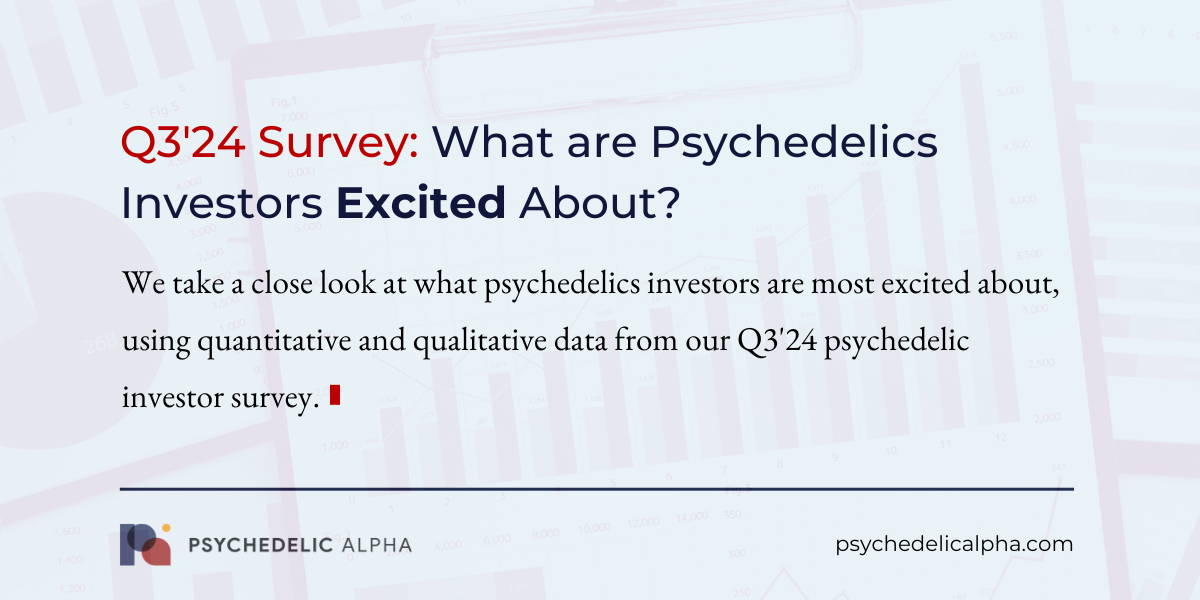 You are currently viewing Q3’24 Survey: What are Psychedelics Investors Excited About?