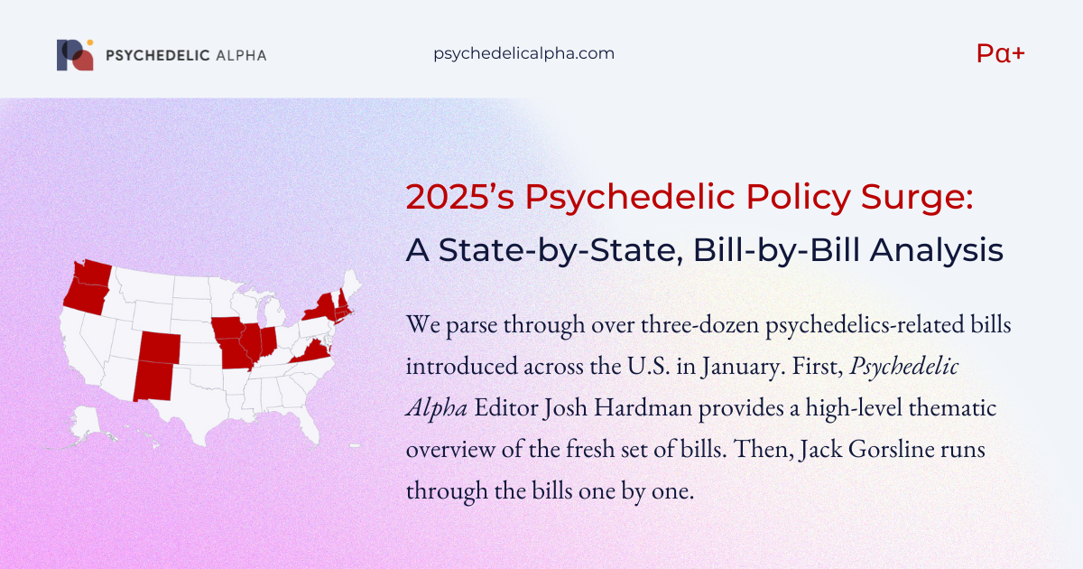 You are currently viewing 2025’s Psychedelic Policy Surge: A State-by-State, Bill-by-Bill Analysis