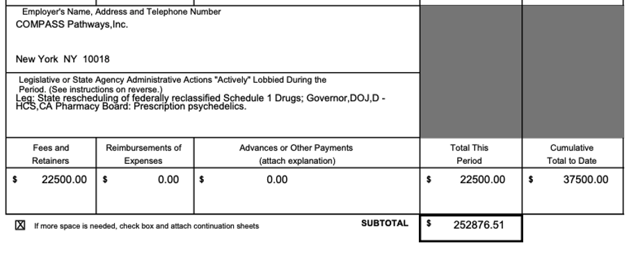 Compass Lobbying Registration Example
