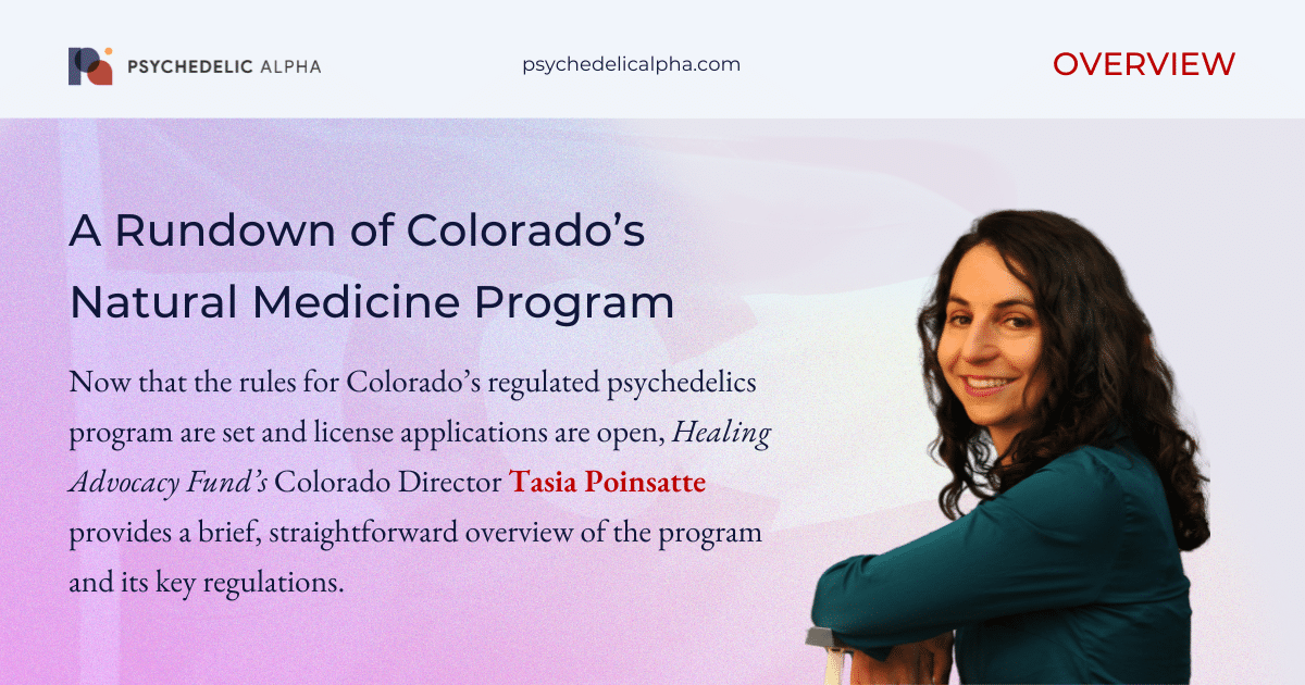 You are currently viewing A Rundown of Colorado’s Natural Medicine Program