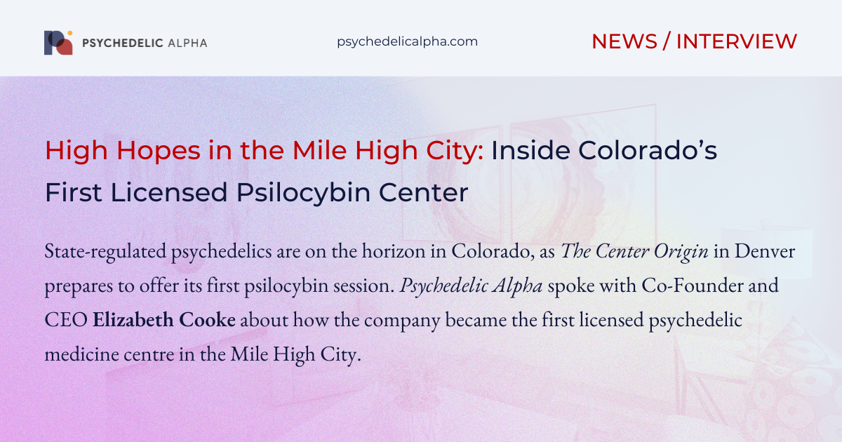 You are currently viewing High Hopes in the Mile High City: Inside Colorado’s First Licensed Psilocybin Center